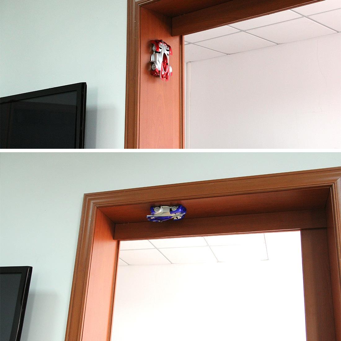 Superior Infrared Remote Control Wall Climbing Stunt Car - Red