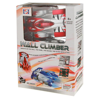 Superior Infrared Remote Control Wall Climbing Stunt Car - Red