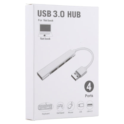 Aluminum Usb 3.0 + 2.0 Hub Adapter Silver