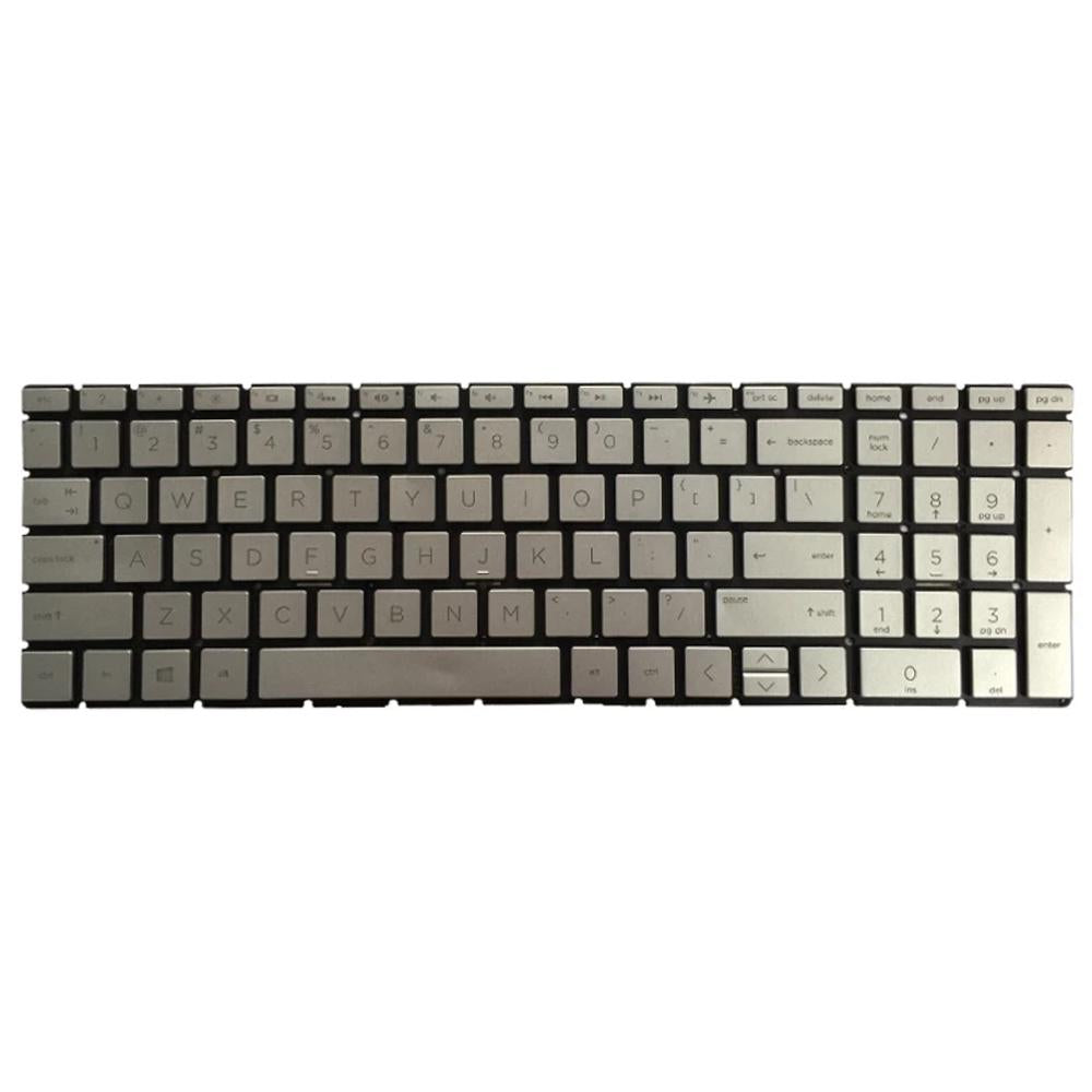 Backlit us Keyboard for Hp 15-da / Db Series - Silver