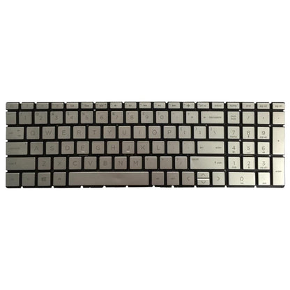 Backlit us Keyboard for Hp 15-da / Db Series - Silver