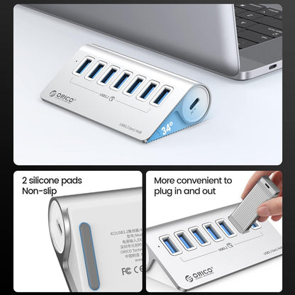 7-Port Usb 3.2 Gen1 Hub With 1M Cable