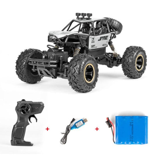 Bigfoot Rc Off-road Vehicle for Kids - 1:16 Scale - Silver