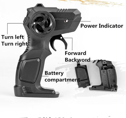 Bigfoot Rc Off-road Vehicle for Kids - 1:16 Scale - Silver