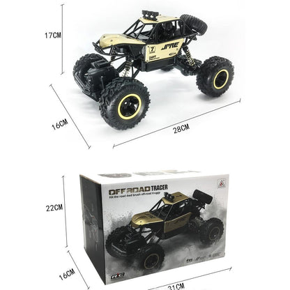 Bigfoot Rc Off-road Vehicle for Kids - 1:16 Scale - Silver