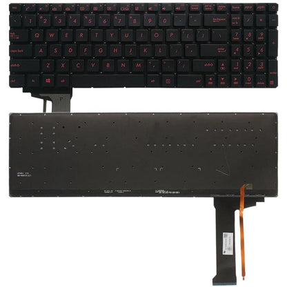 Backlit Keyboard for Asus Gl552 and N552 Series - Silver