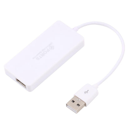 4-Port Usb 2.0 Hub Easy Plug & Play White