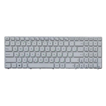 Russian Keyboard for Asus K52 K53s X61 N61 G60 G51 - Black - White