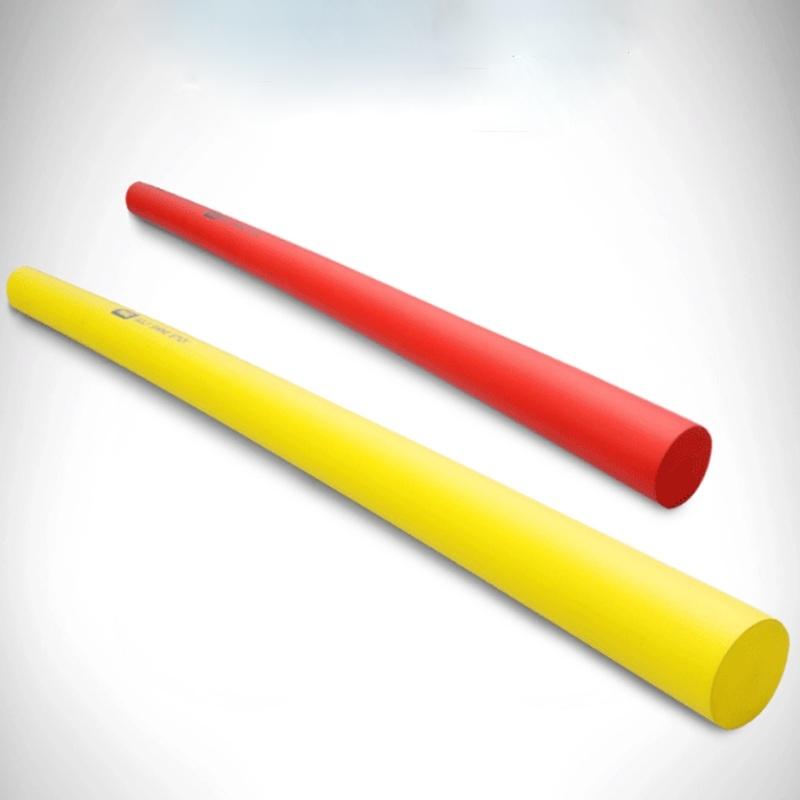 Versatile Golf Training Stick for Flexibility - 80 x 3cm Lightweight - Yellow