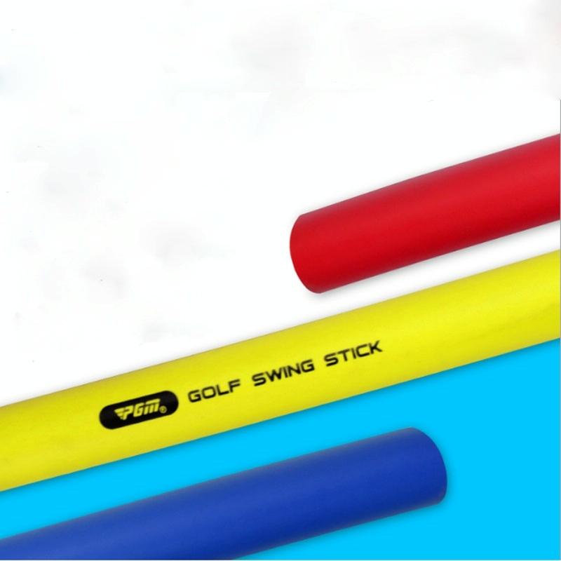 Versatile Golf Training Stick for Flexibility - 80 x 3cm Lightweight - Yellow