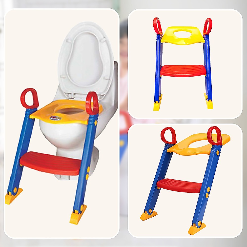 Kids Toilet Ladder Toddler Potty Training Seat