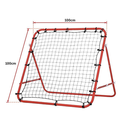 Soccer Rebound Net Sports Trainer Rebounder Football Game Practice Training Goal