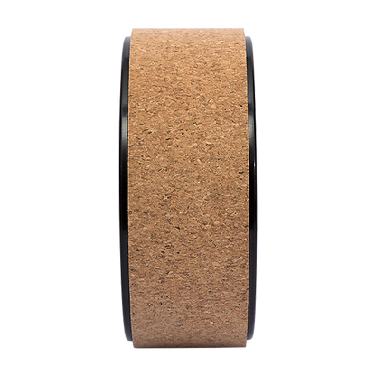 Yoga Pilates Wheel Cork Circle Prop Back Chest Hips Abdomen Stretch Roller