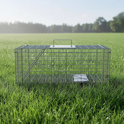 Trap Humane Possum Cage Live Animal Safe Catch Rabbit Cat Hare Fox Bird