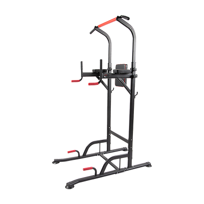 Power Tower Chin Up Bar Push Pull Up Knee Raise Weight Bench Gym Station