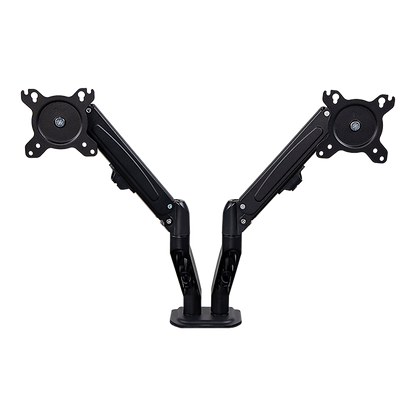 Dual Screen Gas-strut Monitor Stand Mount Desktop Bracket for LED/LC