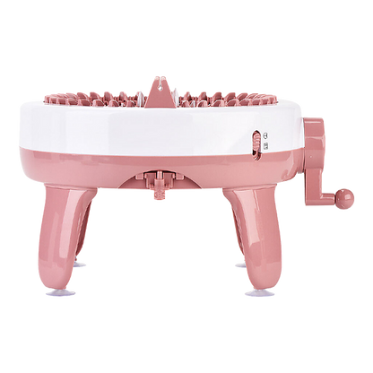 DIY Knitting Machine Smart Weaving Knit Rotating Kids Toy Scarf Sock Hat Gift