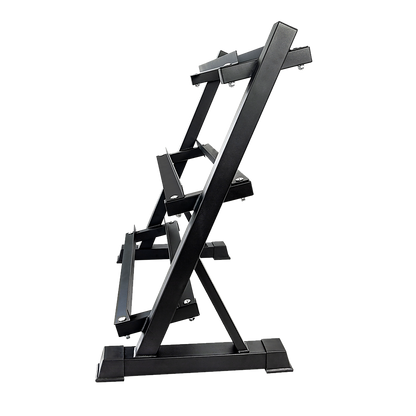 Dumbbell Rack Storage Stand Hex Weight Heavy Duty 3 Tier Wide Home Gym Fitness