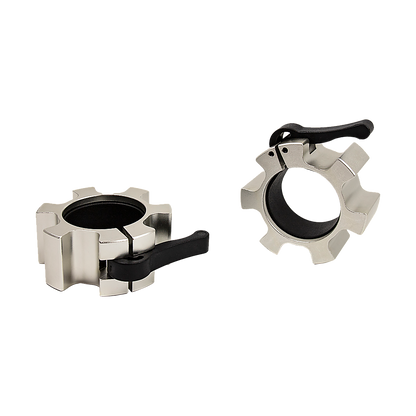 Aluminium Olympic Lock Collars Pair Barbell Clamps Clips Quick
