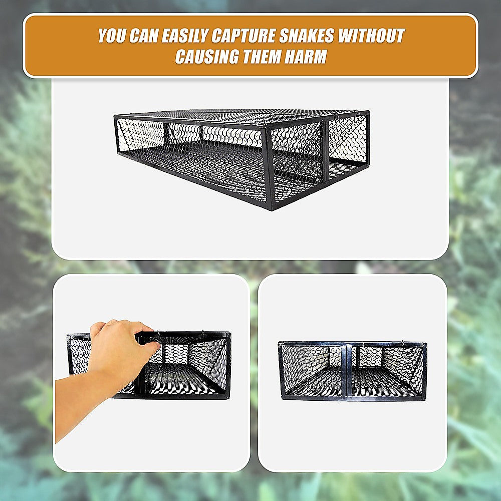 Humane Snake Trap Remove Small to Medium Snakes 2 Doors