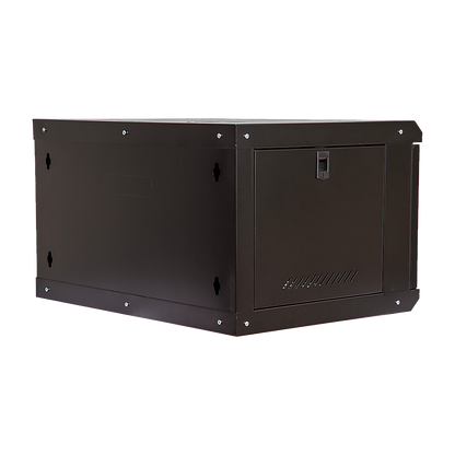 19" 6U Wall Mount Network DVR NVR Data Cabinet Enclosure