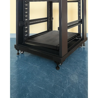 1U 1RU Sliding Shelf 26" Inch Deep Vented for 19" Rack System Server Cabinet