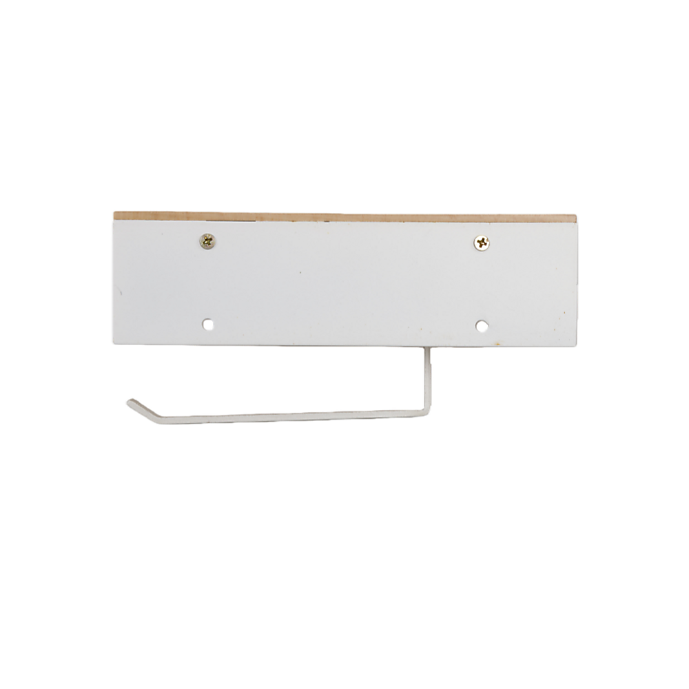 Toilet Paper Holder with Shelf Wall Mounted Bathroom Storage