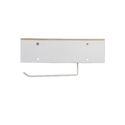 Toilet Paper Holder with Shelf Wall Mounted Bathroom Storage