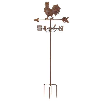 Weather Vane Stake w Rooster 125cm