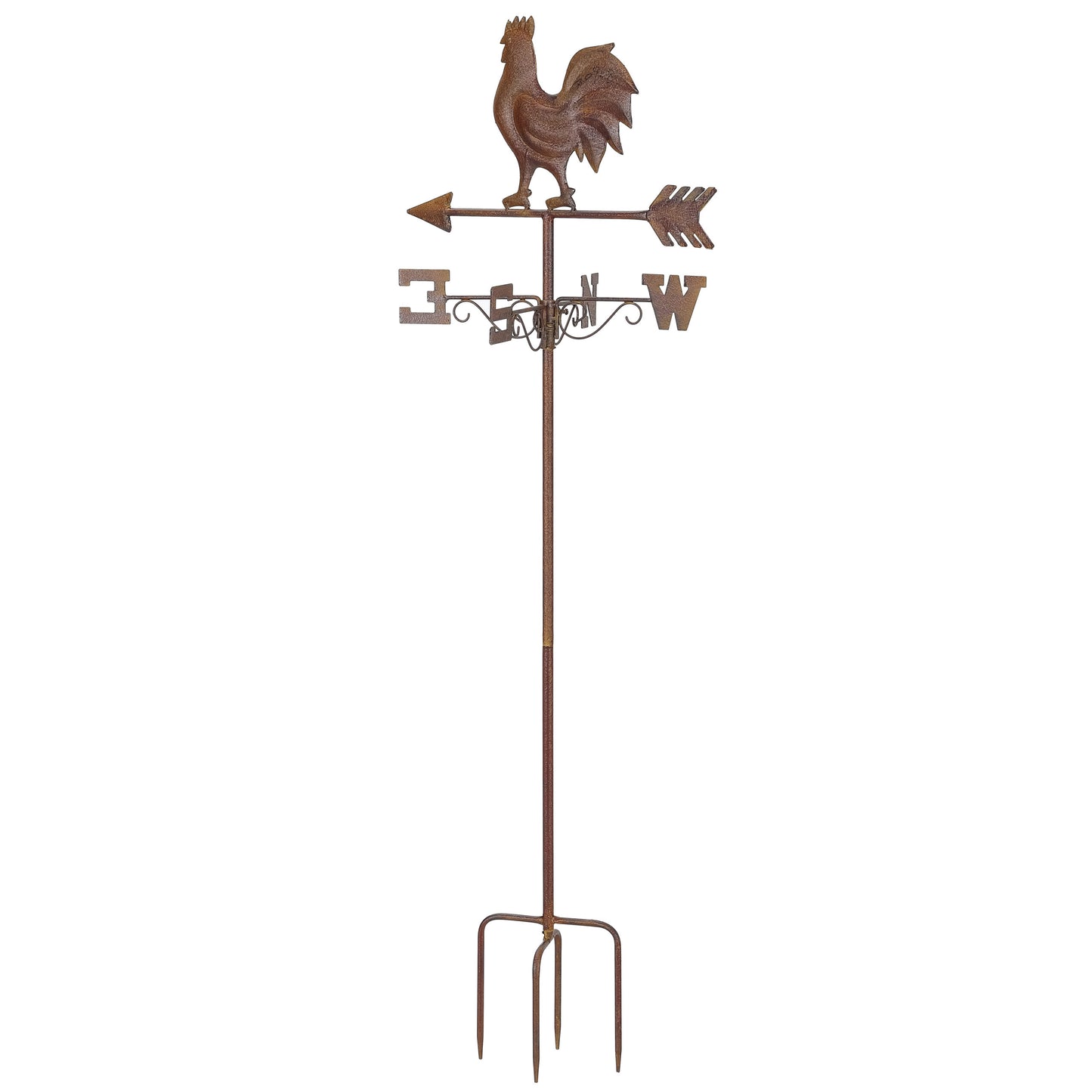 Weather Vane Stake w Rooster 125cm