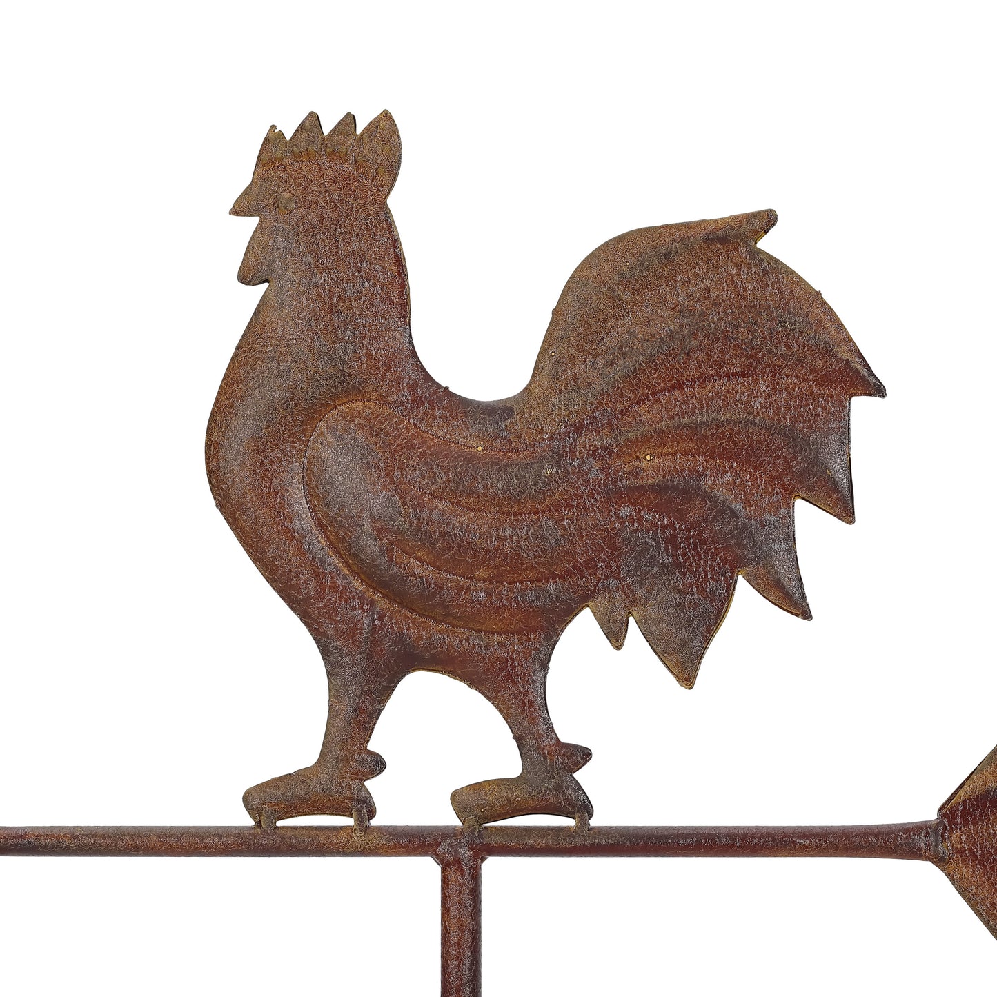 Weather Vane Stake w Rooster 125cm