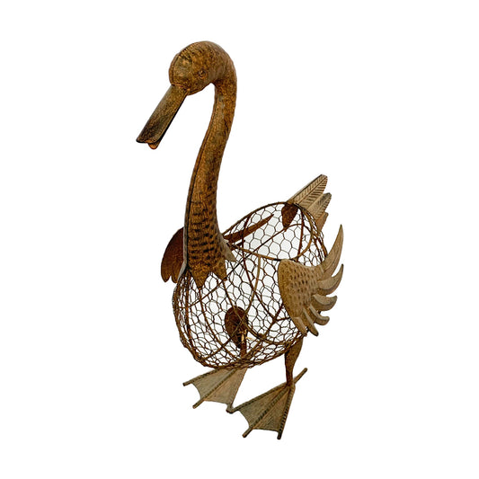 Decorative Duck Egg Basket / Storage 51cm