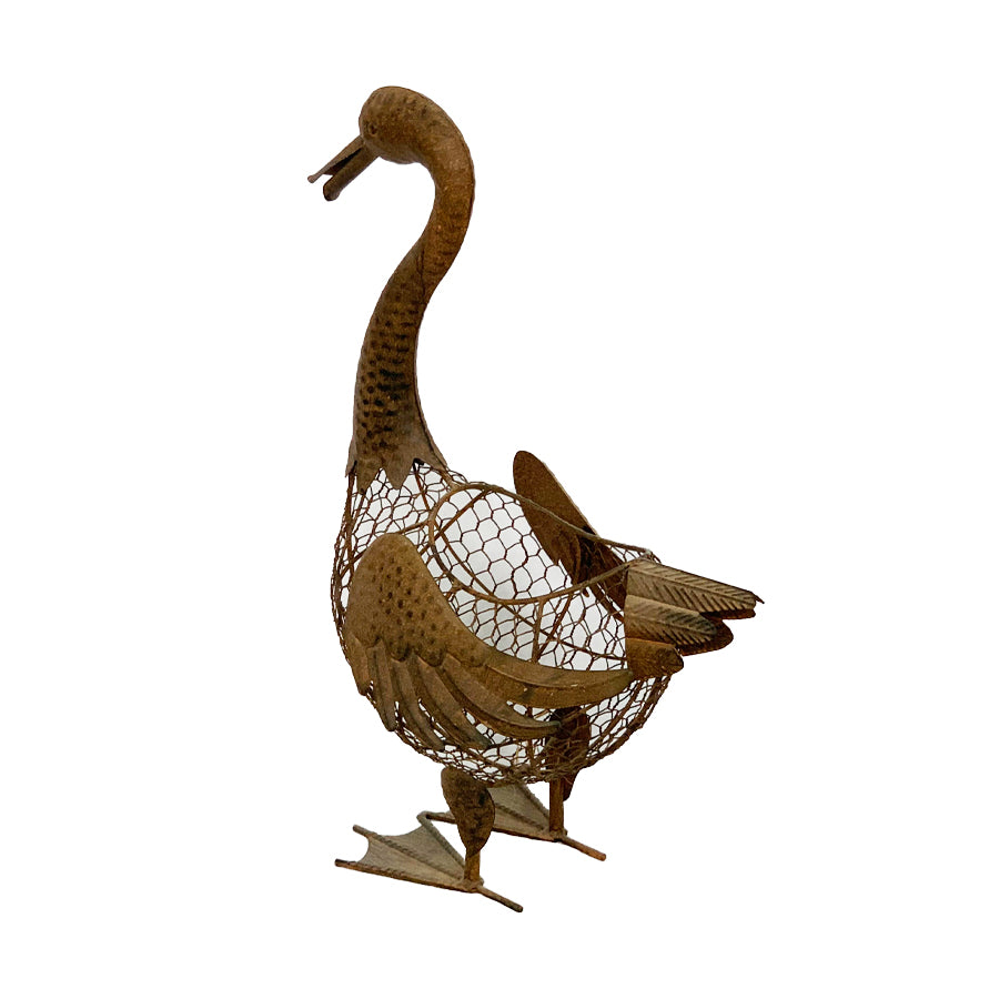 Decorative Duck Egg Basket / Storage 51cm