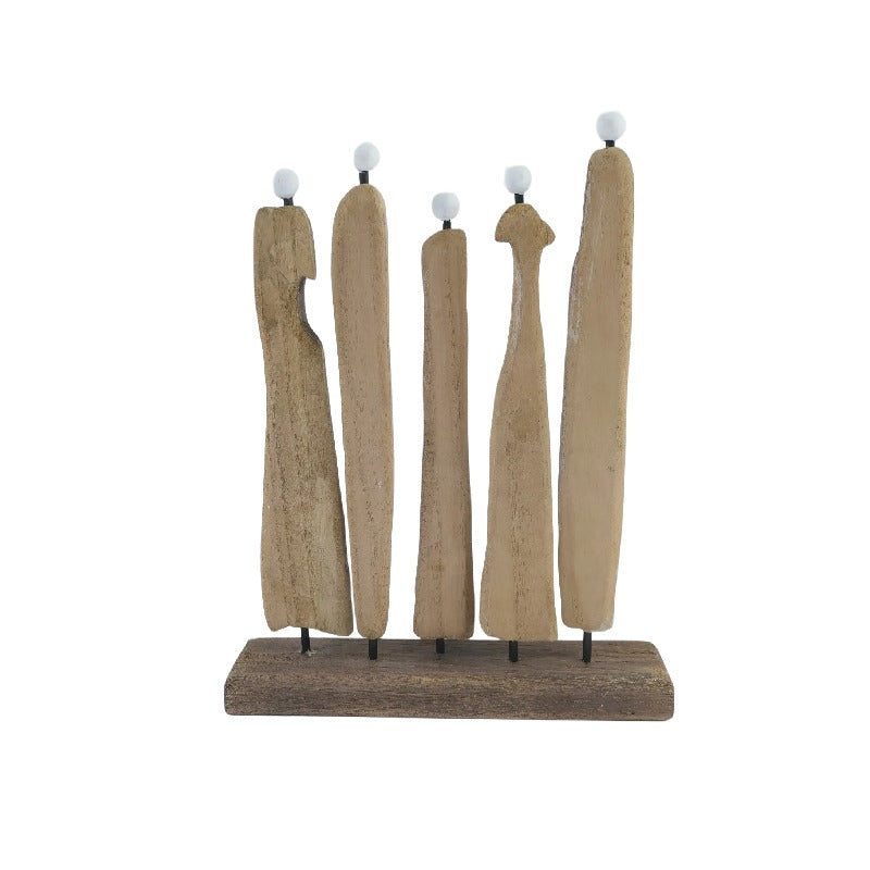 Handcrafted Contemporary Family + Friends Statue 20cm