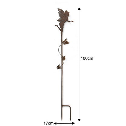 Set 2 Asst Fairy Garden Stakes 100cm