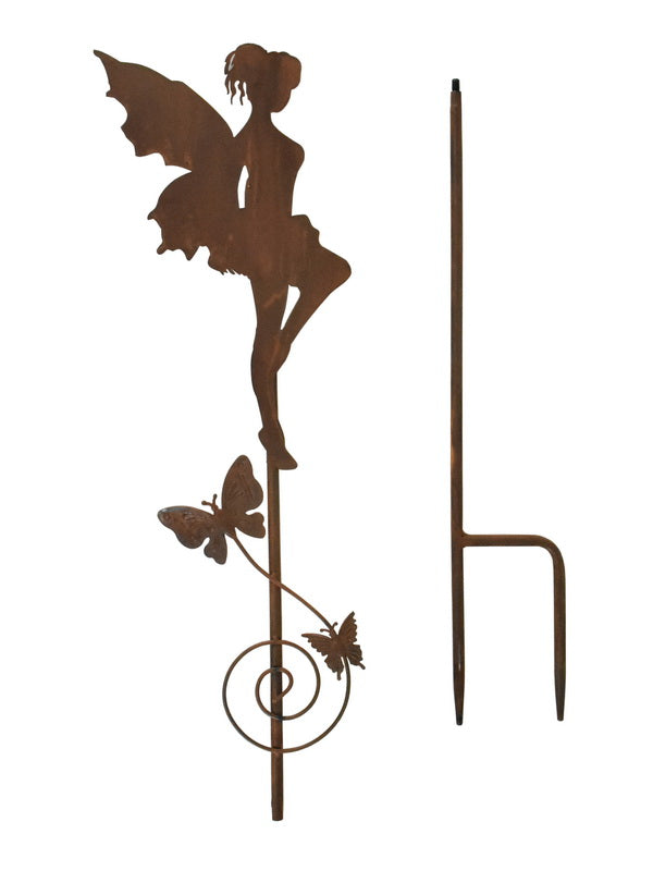 Set 2 Asst Fairy Garden Stakes 100cm