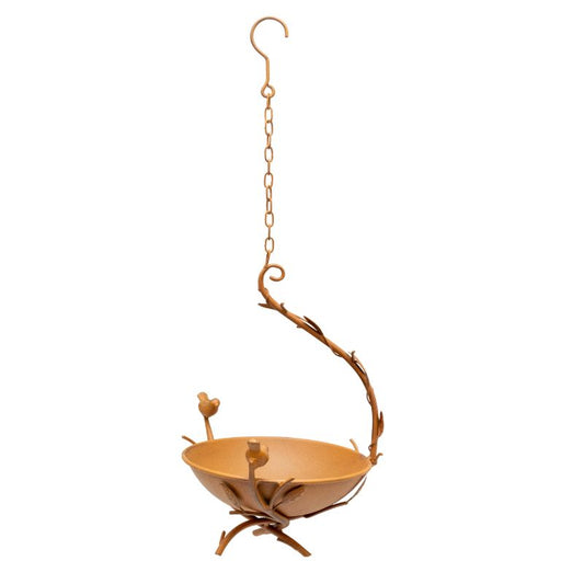 Hanging Birdfeeder On Branch w 2 Birds 51cm