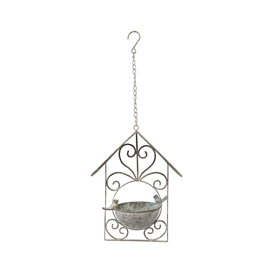 Fleur House Birdfeeder on Chain 61cm