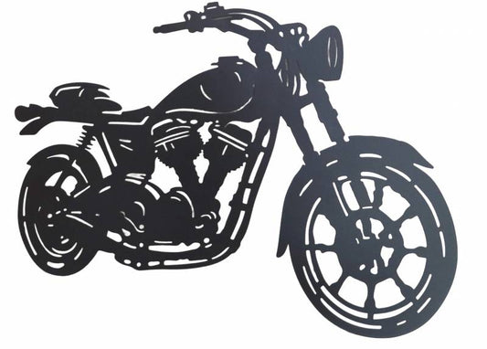 Motorbike Metal Wall Art 63x41cm
