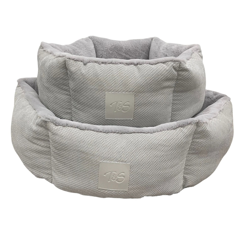 T&S Plush latte pet nest Medium Pet Products 62x62cm