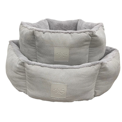 T&S Plush latte pet nest Small Pet Products 45x45cm