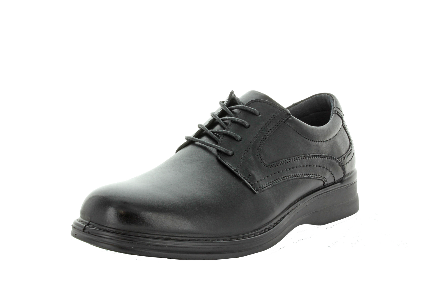 CHURCHILL Boy's TYRANT School Black Shoe 45EU