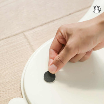 Green Non-Slip Pet Feeding Mat - Waterproof Dog & Cat Food Bowl Placemat with Raised Edges