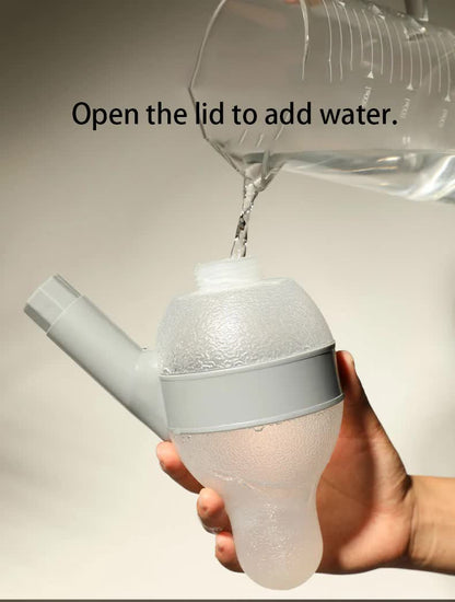 Pink Base Adjustable Height Pet Water Dispenser with Food Bowl Base - Non-Drip Bottle Feeder Station for Dogs & Cats