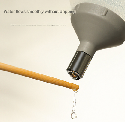 Pink Adjustable Height Pet Water Dispenser - Free Standing or Hanging - No More Bending!