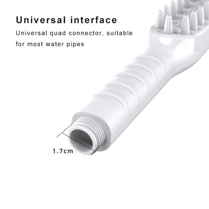 Handheld Pet Grooming Shower Sprayer - With Comb Teeth Hose & Adapters