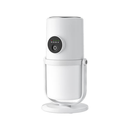 White + Base ortable Desktop Dual-Spray Humidifier with Air Purification for Office and Bedroom