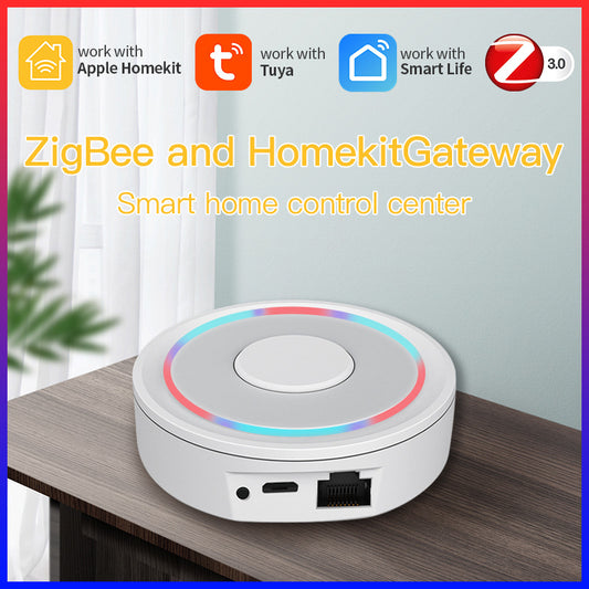Apple HomeKit Compatible Dual-Mode Wired Tuya Zigbee Gateway