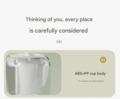 Blue Travel-Friendly Mini Washing Machine - USB Powered, Automatic, for Small Loads