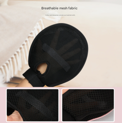 Green 3-Pack Gentle Pet Grooming Glove - Deshedding, Bathing & Massage Mitt for Dogs & Cats, Breathable & Adjustable